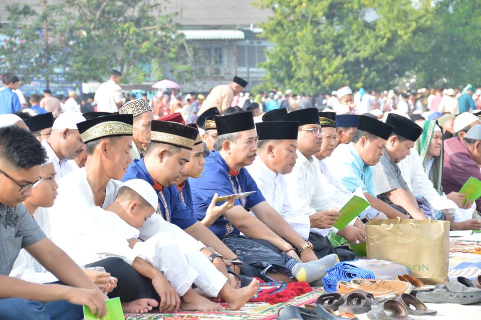 Pelaksanaan Sholat Idul Fitri 1437/H Kota Tanjungbalai