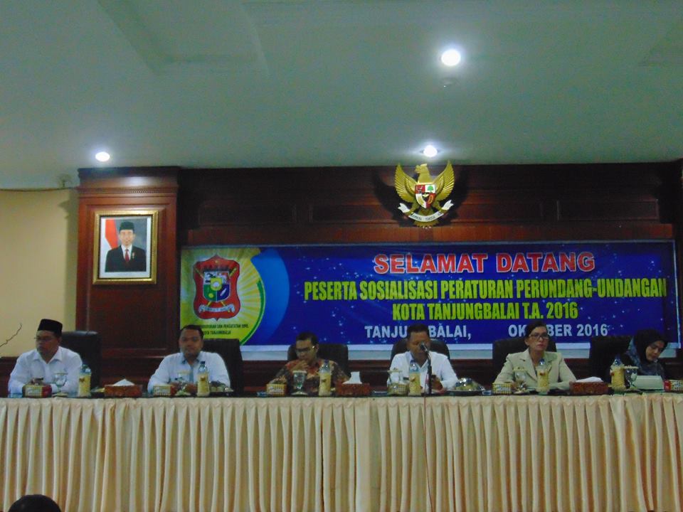 Sosialisasi Peraturan Perundang-undangan Kependudukan dan Catatan Sipil Kota Tanjungbalai 2016