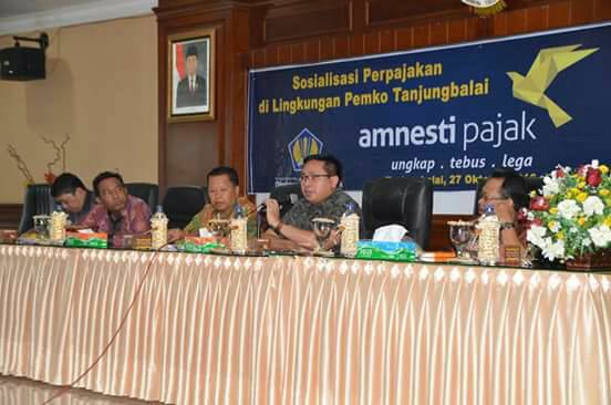 Sosialisasi Perpajakan Terkait Amnesti Pajak di Pemerintah Kota Tanjungbalai