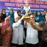 PKK Kecamatan Teluk Nibung Kota Tanjungbalai Raih Juara Umum