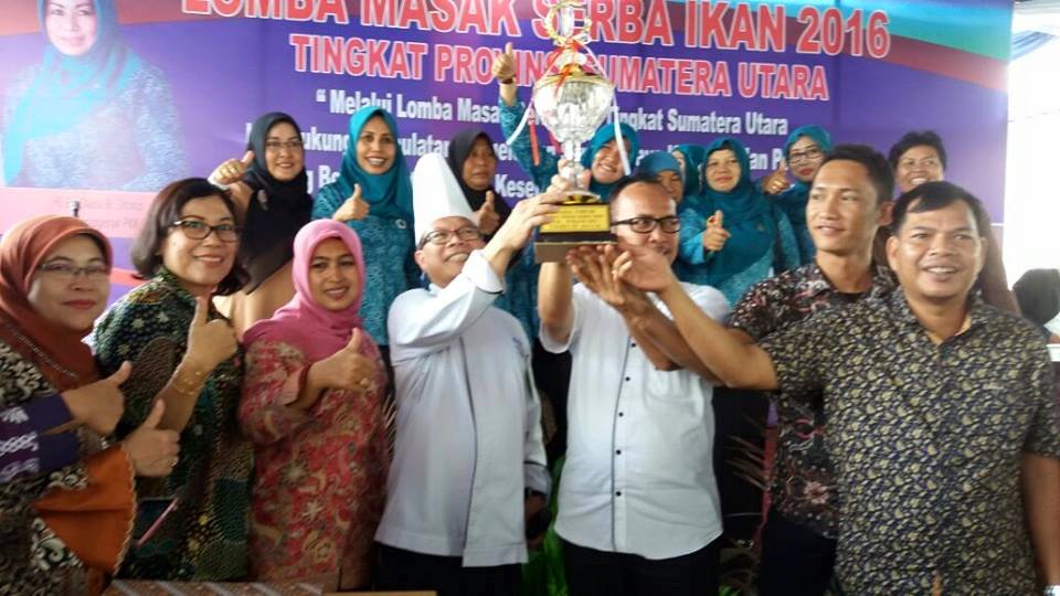 PKK Kecamatan Teluk Nibung Kota Tanjungbalai Raih Juara Umum