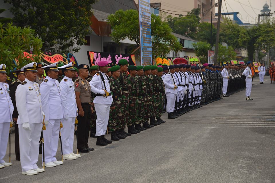 Peringatan HUT TNI Ke-71 Kota Tanjungbalai 2016