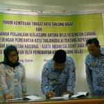 Penandatangan Perjanjian Kerjasama (MOU) antara Pemerintah Kota Tanjungbalai dengan BPJS Kesehatan Cabang Tanjungbalai