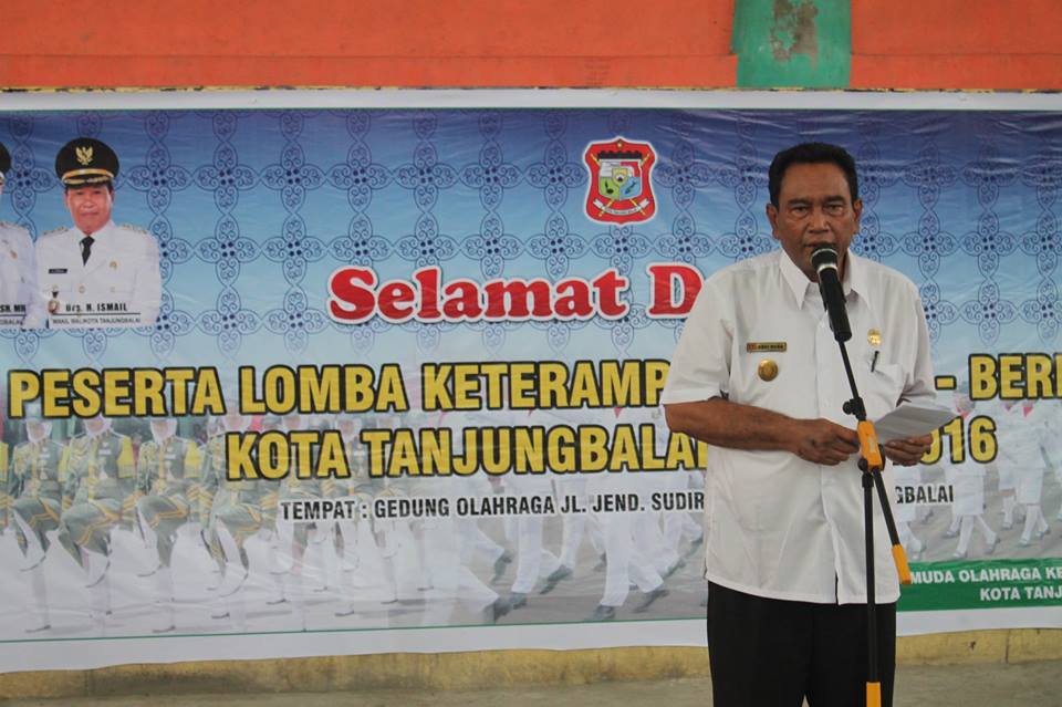 Lomba Baris Berbaris Tingkat SMA Sederajat Sekota Tanjungbalai