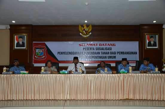 Sosialisasi Penyelenggaraan Pengadaan Tanah Bagi Pembangunan Untuk Kepentingan Umum