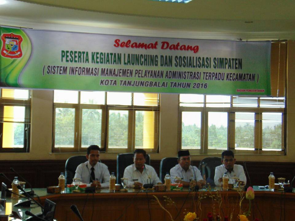 Launching dan Sosialisasi Sistem Pelayanan Terpadu Kecamatan (SIMPATEN)