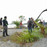 Walikota Tanjungbalai Meninjau dan Lakukan Gotong Royong di Pulau Besusen