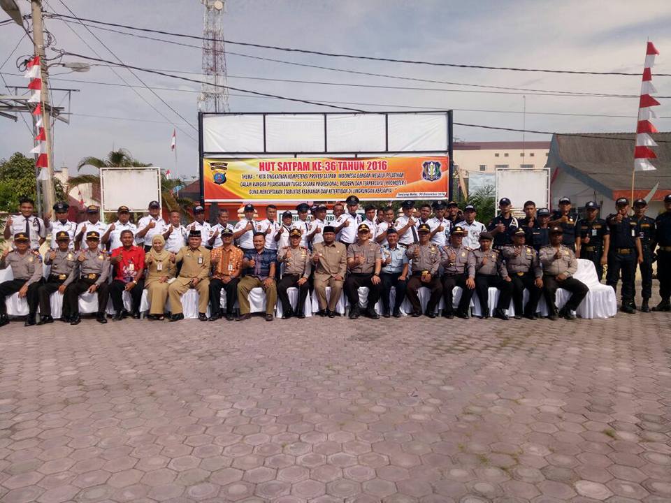 HUT Satpam Ke 36 Tahun 2016 Kota Tanjungbalai