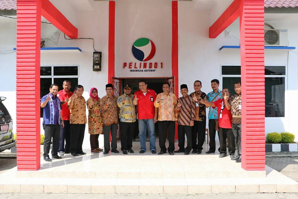 Walikota Tanjungbalai Kunjungan Kerja ke PT.PELINDO Cab.Tanjungbalai terkait Perusahaan Umum Daerah Usaha Kualo Bidang Pelabuhan