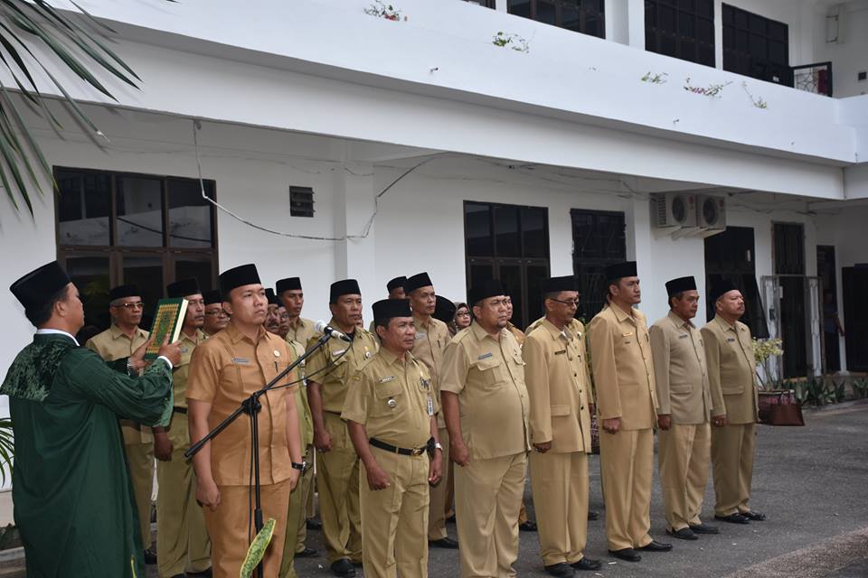 Wakil Walikota Tanjungbalai Melantik dan Mengukuhkan 521 Pejabat Administrator dan Pengawas dilingkungan Pemerintah Kota Tanjungbalai