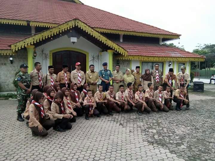 WALIKOTA LEPAS KONTINGEN PRAMUKA TANJUNGBALAI, IKUTI PERKEMAHAN ANAK PESISIR SE SUMATERA UTARA