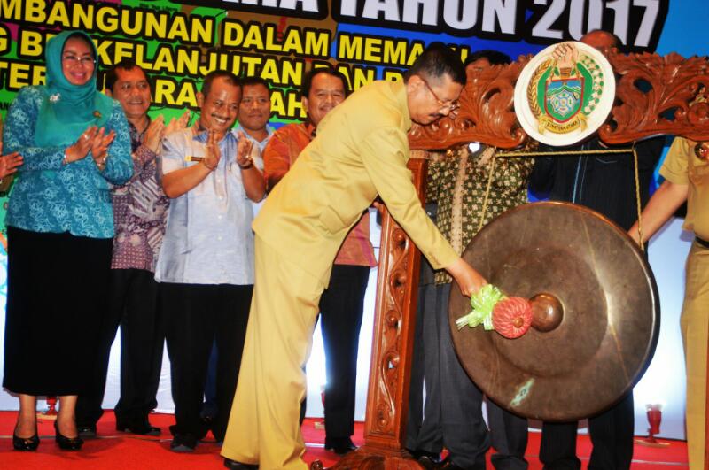 MUSRENBANG (Musyawarah Perencananaan Pembangunan ) Provinsi Sumatera Utara Tahun 2017