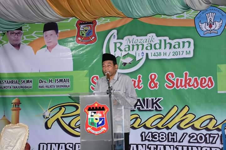 Penutupan Mozaik Ramadhan Dinas Pendidikan Kota Tanjungbalai Tahun 2017