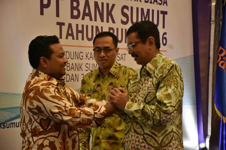 ​Walikota Tanjungbalai Menghadiri Rapat Umum Pemegang Saham (RUPS) Tahunan dan Luar Biasa PT.Bank Sumut Tahun Buku 2016