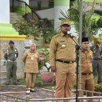 Apel Gabungan Pemko Tanjungbalai setelah Libur Panjang Idul Fitri 1438H.