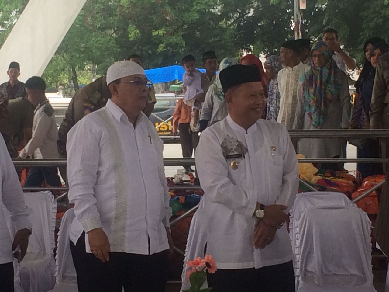 Plh Walikota Tanjungbalai Sambut 87 Jama’ah Haji Asal Kota Tanjungbalai.