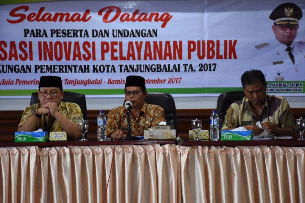 Pemerintah Kota Tanjungbalai Gelar Sosialisasi Inovasi Pelayanan Publik