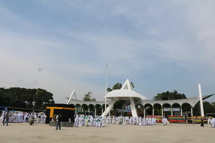 1.640 Santriawan/wati Raudhatul Athfal (RA) sekota Tanjungbalai antusias mengikuti Manasik Haji Akbar