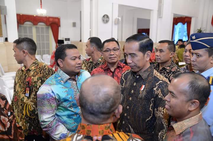 Walikota Tanjungbalai H.M.Syahrial “AKRAB” dengan Presiden RI Joko Widodo