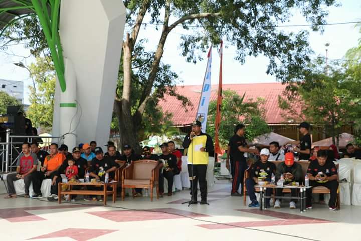 Wujudkan Pemilu dan Pilkada Sukses dikota Tanjungbalai, KPU dan Pemko Tanjungbalai Laksanakan Gerak Jalan santai Sadar Pemilu yang diikuti Ratusan Orang