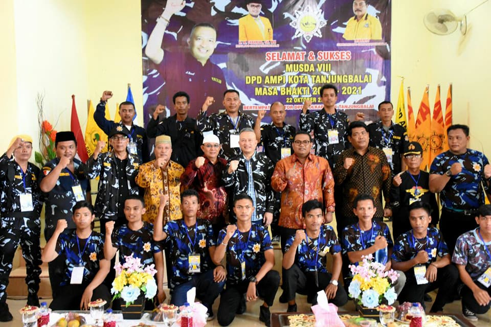 Asmui Rasyid Marpaung Terpilih Menjadi Ketua DPD AMPI Kota Tanjungbalai Periode 2017-2022