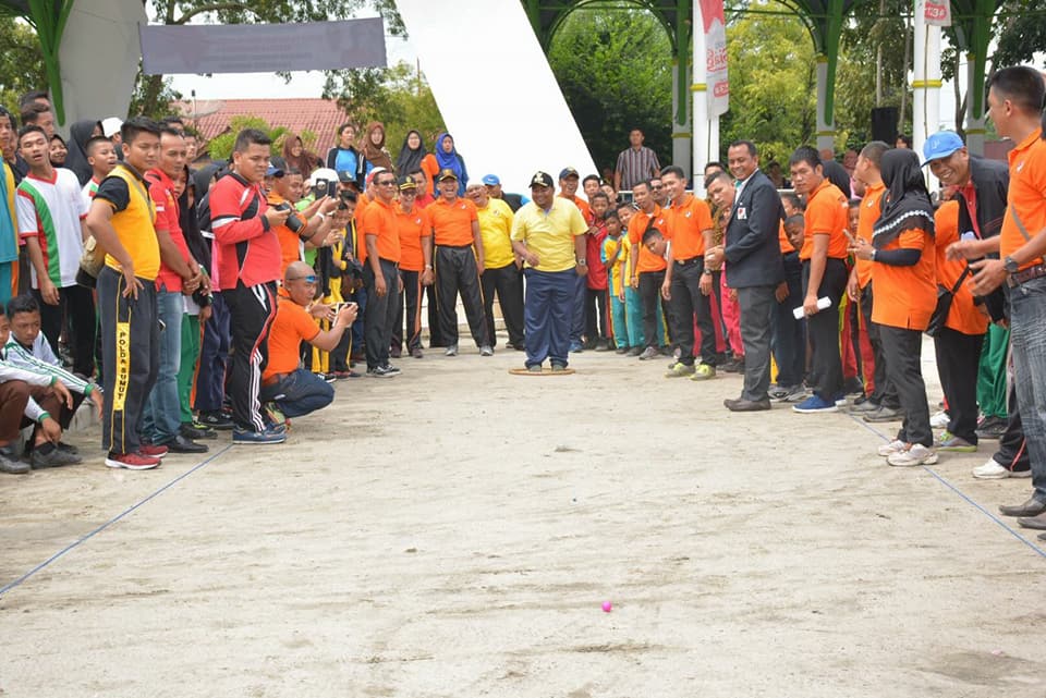 Walikota Tanjungbalai Perkenalkan Olahraga baru Pentaque lewat Kejuaraan Pentaque Piala Walikota Tanjungbalai I Tingkat Pelajar Sekota Tanjungbalai