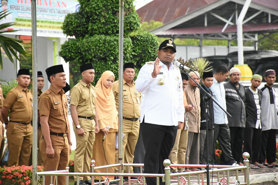 Walikota Tanjungbalai Ajak Seluruh ASN Pemko Tanjungbalai terus tingkatkan Kedisiplinan dan Kinerja di Intansi masing-masing