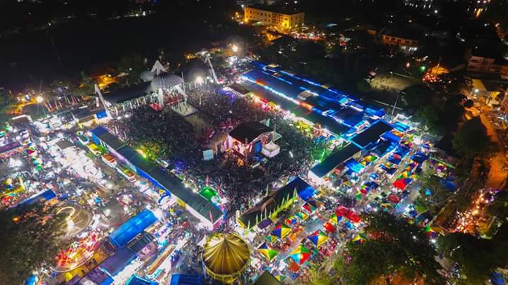 Kemilau Langit Kota Tanjungbalai dimalam Pergantian Tahun dan Penutupan Hari Jadi Kota Tanjungbalai Ke 397 Tahun 2017