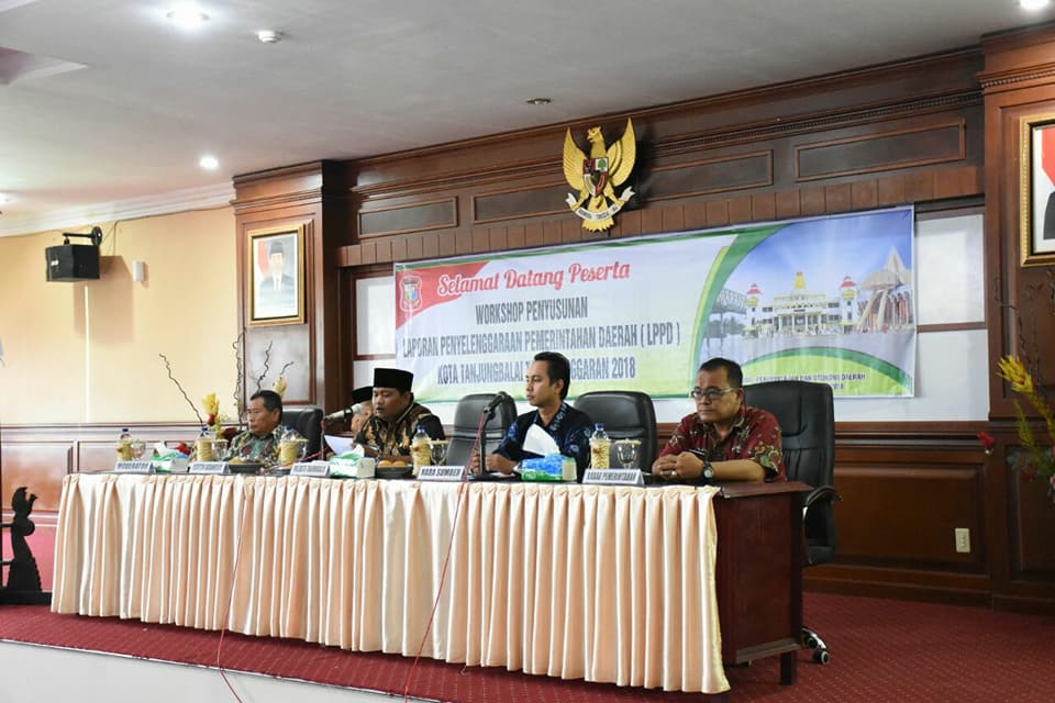 Walikota Tanjungbalai Membuka Workshop Penyusunan Laporan Penyelenggaraan Pemerintahan Daerah (LPPD) Kota Tanjungbalai Tahun 2017