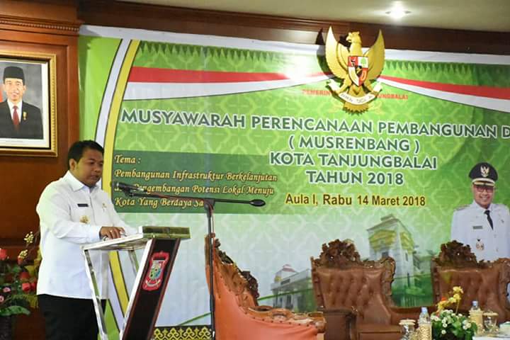 Pemko Tanjungbalai Menggelar Musyawarah Rencana Pembangunan (Musrenbang) RKPD Tahun 2018