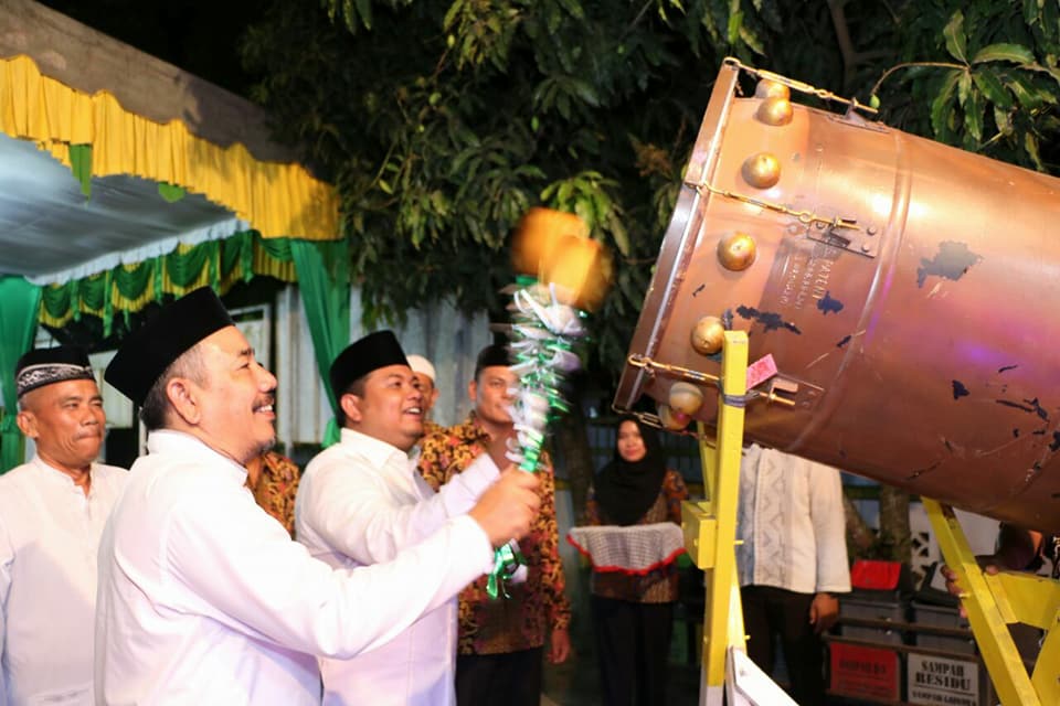 Walikota Tanjungbalai H.M Syahrial Mengajak Masyarakat mempererat Ukhuwah Islamiyah dan Toleransi Umat beragama saat Membuka MTQN Ke 50 Tingkat Kecamatan Tanjungbalai Utara