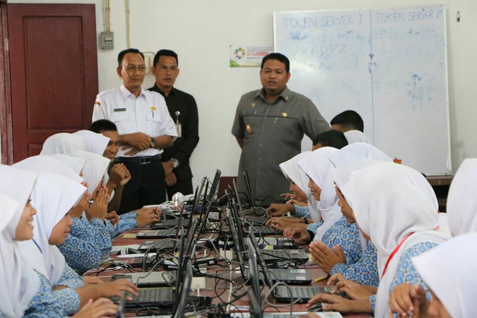 Walikota Terimakasih Pelaksanaan UNBK Tahun 2018 Tingkat SMA dikota Tanjungbalai Berjalan Lancar dan Sukses