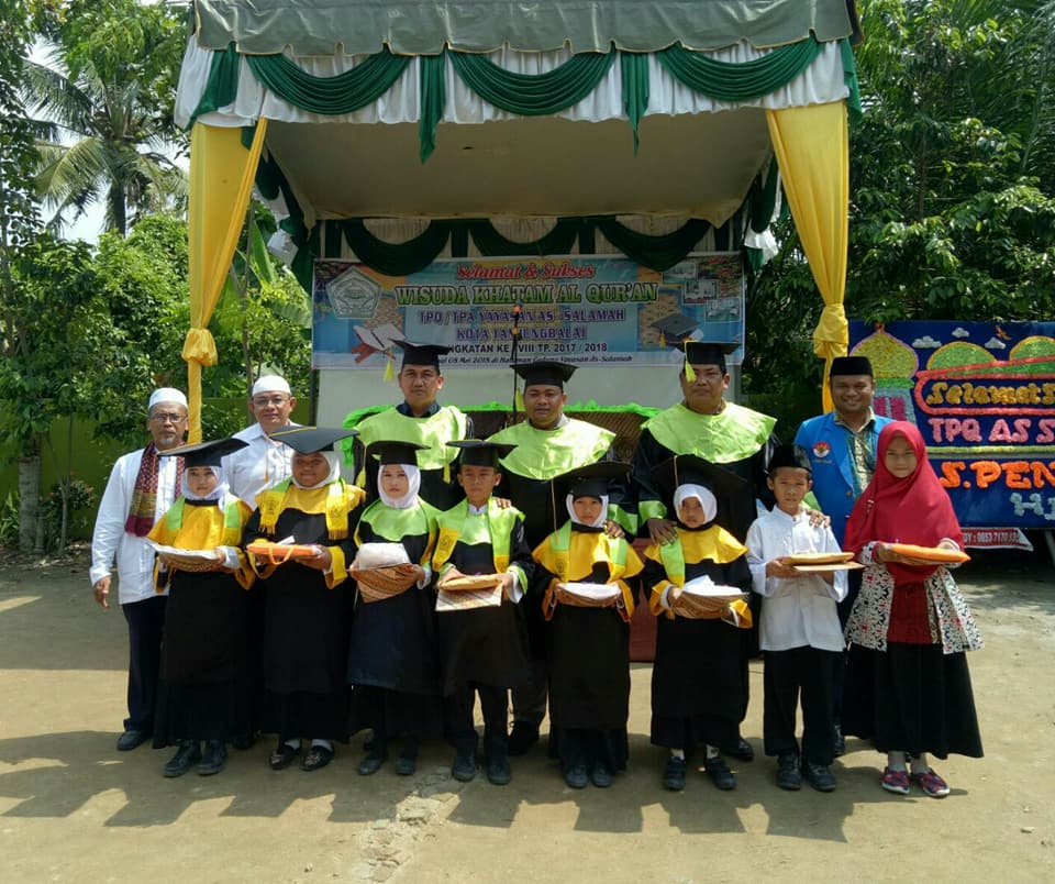 Walikota tanjungbalai Hadiri Wisuda “Khatam Al Qur’an” Santri TPQ Yayasan As-Salamah