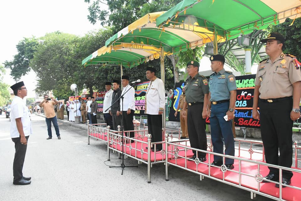 Pawai Ta’aruf Meriahkan Pembukaan MTQ ke-50 Kota Tanjungbalai Tahun 2018