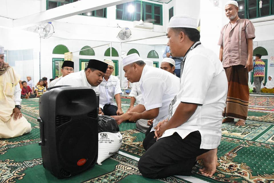 Safari Ramadhan, Wali Kota tanjungbalai Kunjungan Masjid Persaudaraan Islam Jalan Letjend Suprapto Kelurahan Tanjungbalai Kota IV, Kecamatan Tanjungbalai Utara