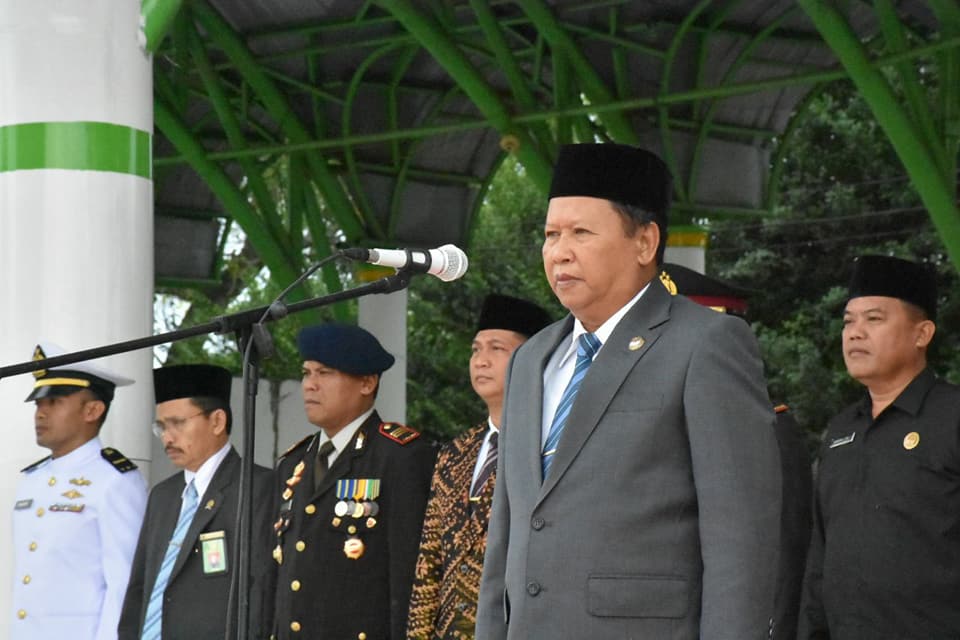 Pemerintah Kota tanjungbalai menggelar Upacara Peringatan Hari Lahir Pancasila di Lapangan Sultan Abdul Jalil Rahmadsyah