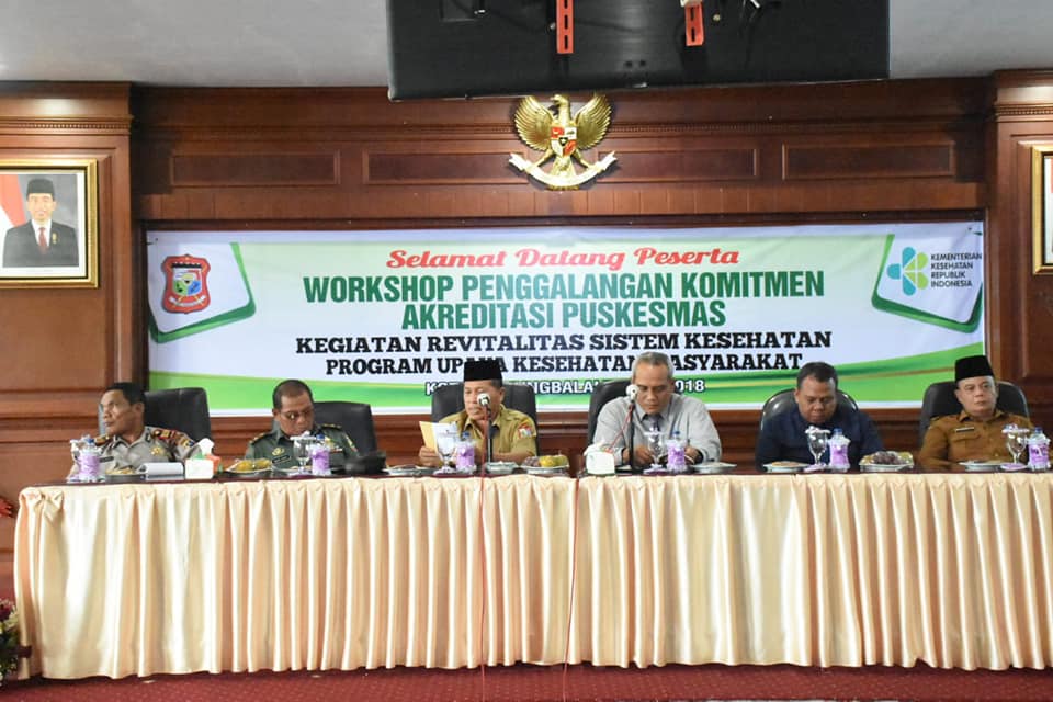 Pemko Tanjungbalai Gelar Workshop Penggalangan Komitmen Akreditasi Puskesmas