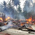 Kebakaran Hanguskan 4 Rumah di Kota Tanjungbalai