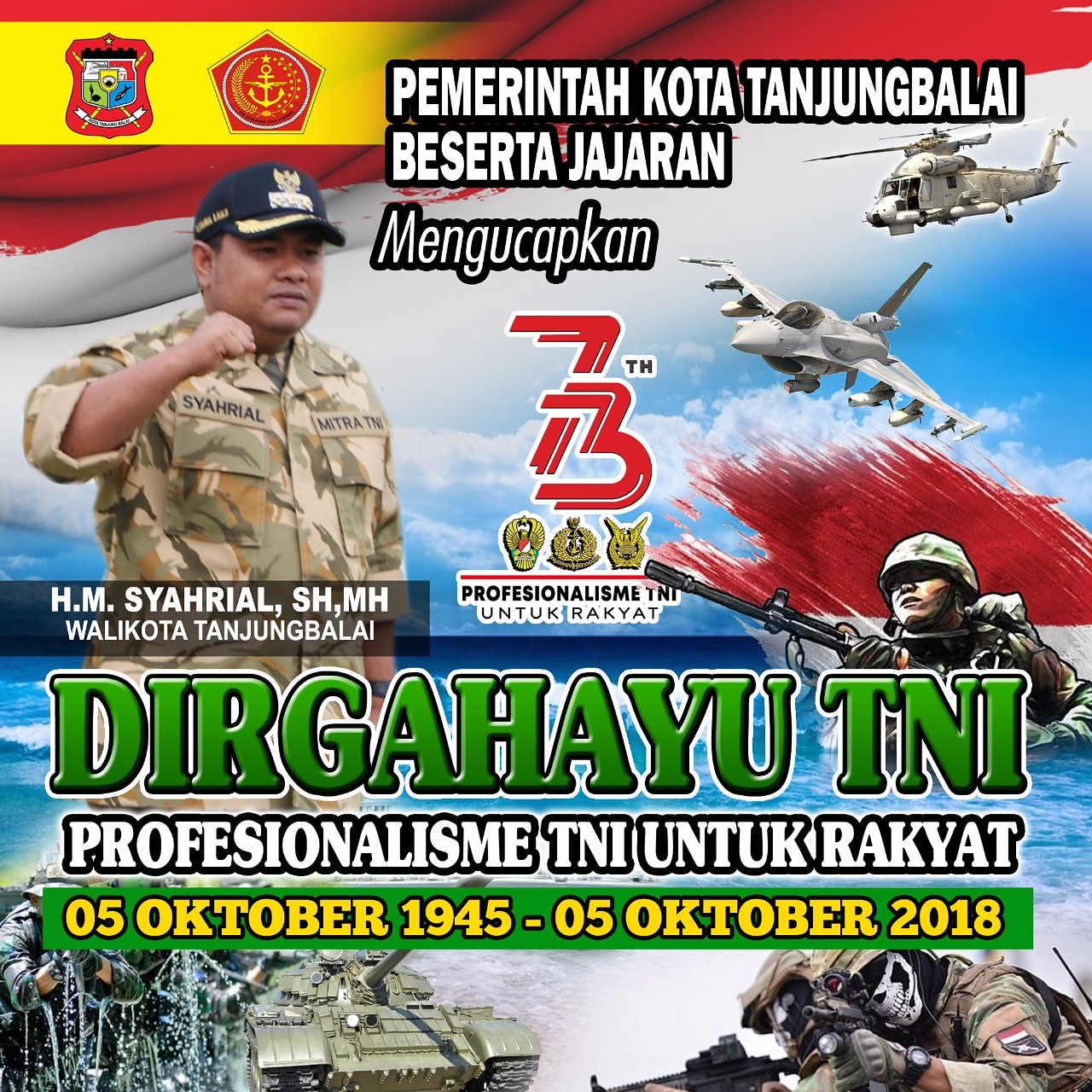 HUT TNI 2018