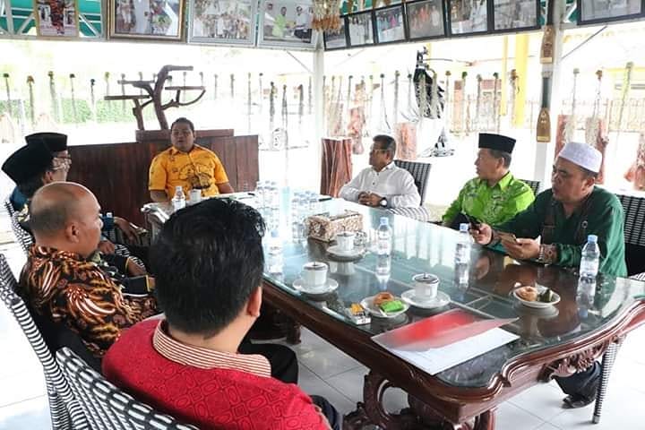 Wali Kota Tanjungbalai H.M Syahrial SH,MH menerima Kunjungan Silaturahmi Pengurus Majelis Ulama Indonesia (MUI) Kota Tanjungbalai