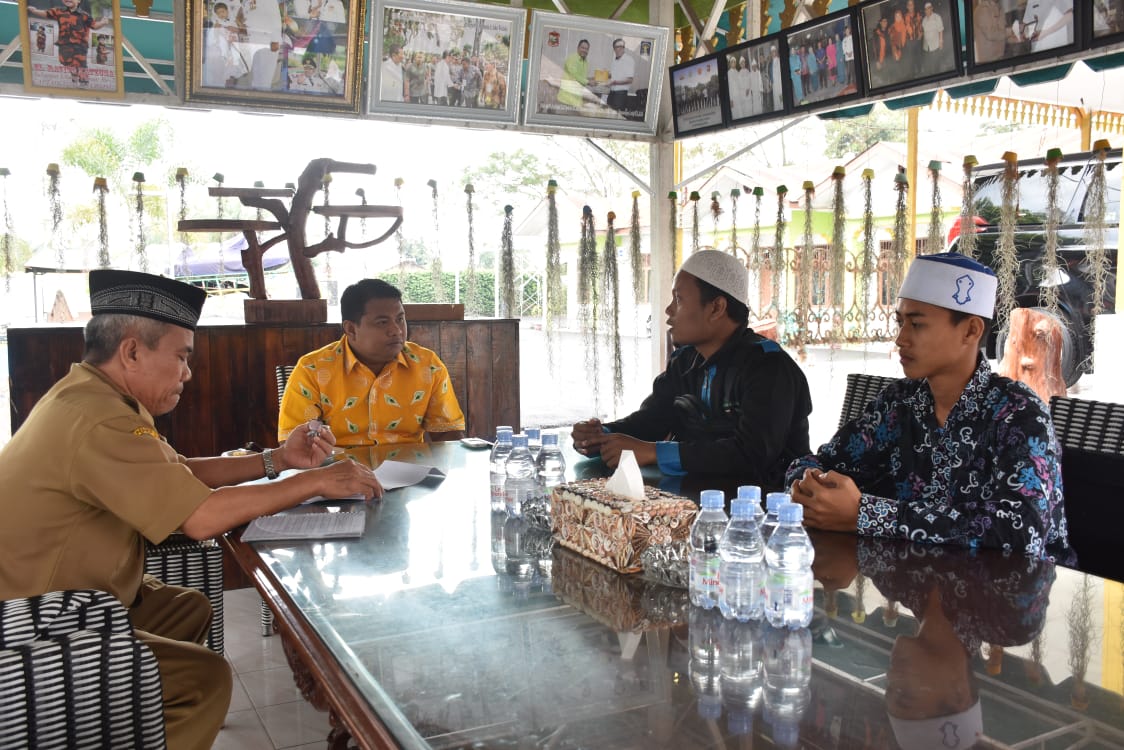 Wali Kota Tanjungbalai terima Audiensi Panitia Pentas Seni Remaja Islam Kecamatan Teluk Nibung