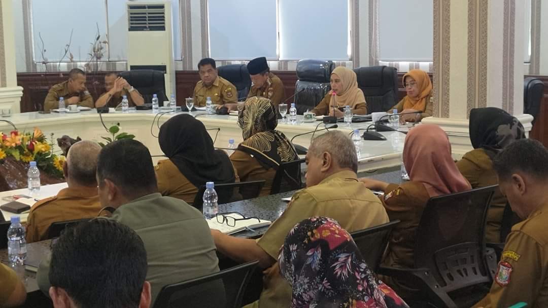 Wali Kota Tanjungbalai memimpin Rapat Koordinasi Pemerintahan (Rakorpem)