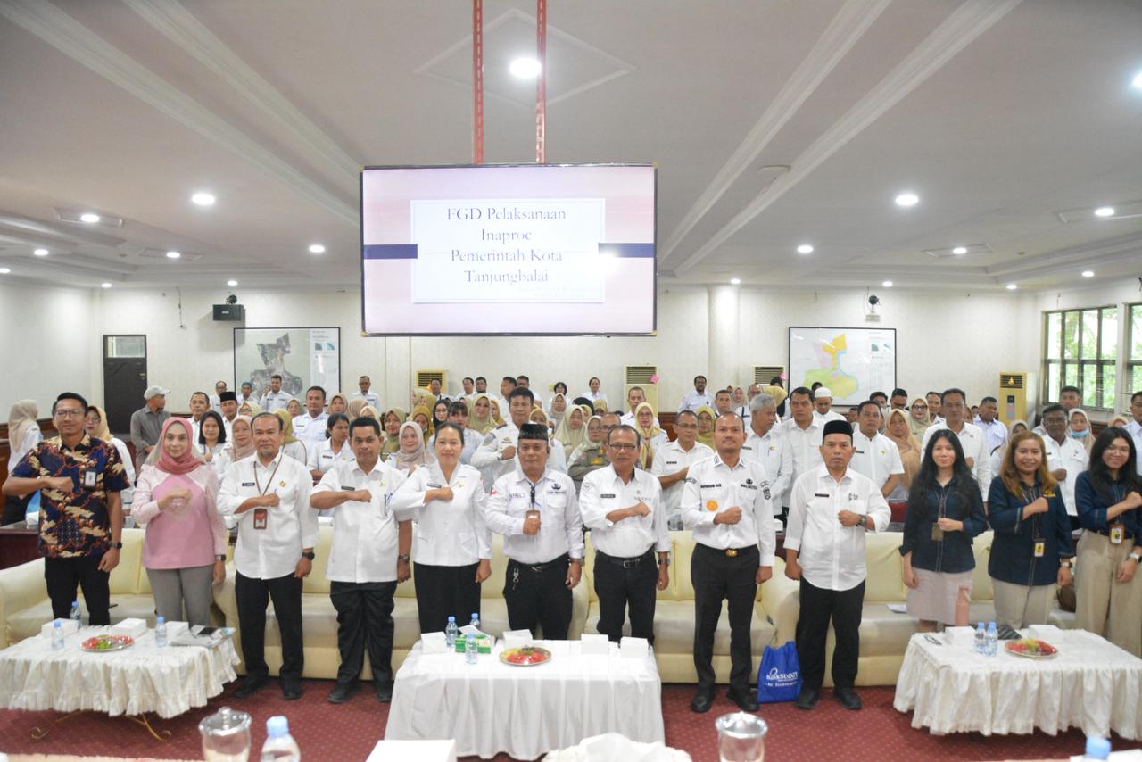 Wali Kota Buka FGD INAPROC : Peluang Baru Dukung Sistem Pengadaan Transparan, Akuntabel, Adaptif, dan Responsif